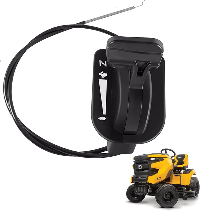 Xiaoyudou 946-05098c Throttle Choke Cable Compatible with Craftsman MTD Cub Cadet XT1-LT46 LT50 GT50 GT54 ST54 LT54 XT2-LX46 LX50 GX54 Replaces 946-05098A 946-05098b 746-05098a - Image 1